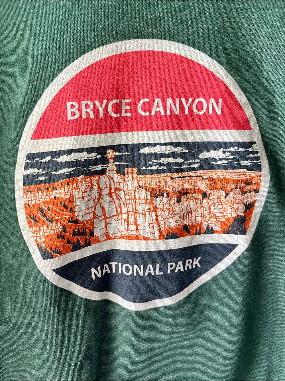 Bryce Canyon Vintage Circle Sweatshirt size Large - Picture 4 of 12